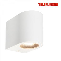 Obrázek pro produkt TELEFUNKEN venkovní nástěnné svítidlo, ochrana proti stříkající vodě, bílé - BRILONER
