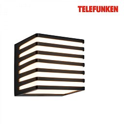 Obrázek pro produkt TELEFUNKEN LED venkovní nástěnné svítidlo, voděodolné a prachotěsné, kostka, černá/bílá - BRILONER