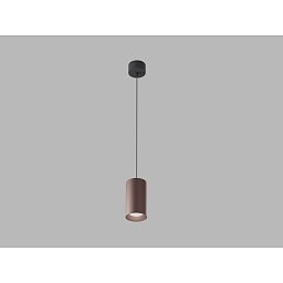 Obrázek pro produkt LED2 Závěsné svítidlo TINY II L Z, CF DALI/PUSH 8W 3000K/3500K/4000K hnědá - LED2 Lighting