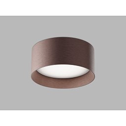 Obrázek pro produkt LED2 Stropní svítidlo ZETA ON L, CF DALI/PUSH 20W 2700K UGR hnědá - LED2 Lighting