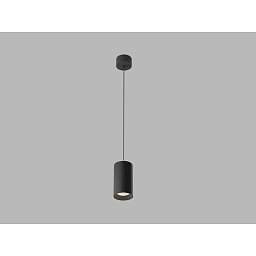 Obrázek pro produkt LED2 Závěsné svítidlo TINY II L Z, B DALI/PUSH 8W 2700K černá - LED2 Lighting