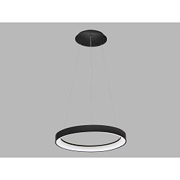 Obrázek pro produkt LED2 Závěsné svítidlo BELLA SLIM 48 P-Z, B TRIAC 38W 2700K/3000K/4000K černá - LED2 Lighting