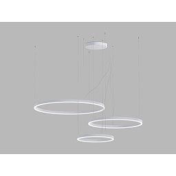 Obrázek pro produkt LED2 Závěsné svítidlo CIRCLE SET 3 P-Z, W CASAMBI TW 136W 2700K-4000K bílá - LED2 Lighting