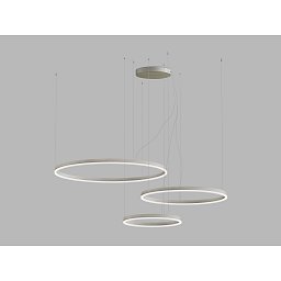 Obrázek pro produkt LED2 Závěsné svítidlo CIRCLE SET 3 P-Z, N CASAMBI TW 136W 2700K-4000K matný nikl - LED2 Lighting