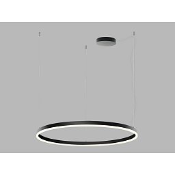 Obrázek pro produkt LED2 Závěsné svítidlo CIRCLE 80 P-Z/ST, B DALI/PUSH 62W 2700K/3000K/4000K černá - LED2 Lighting