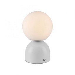 Obrázek pro produkt Kolekce Schöner Wohnen LED bateriové stolní svítidlo RUDI, bílá, nabíjecí přes USB, 3000-6000K - JUST LIGHT
