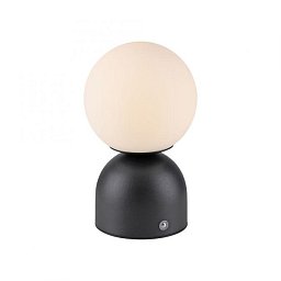 Obrázek pro produkt Kolekce Schöner Wohnen LED bateriové stolní svítidlo RUDI, černá, nabíjecí přes USB, 3000-6000K - JUST LIGHT