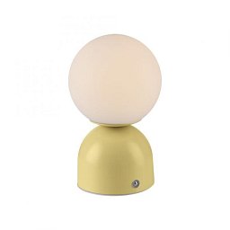 Obrázek pro produkt Kolekce Schöner Wohnen LED bateriové stolní svítidlo RUDI, inspirováno květy, USB, 3000-6000K - JUST LIGHT