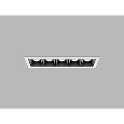 Obrázek pro produkt LED2 Zápustné svítidlo LINEAR II 5, W TRIAC 10W 3000K/3500K/4000K UGR bílá - LED2 Lighting