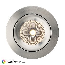 Obrázek pro produkt Vestavné LED svítidlo One360 Full Spectrum 8 W 220-240 V 2700 K stmívatelné Ra97 IP44 36° hliník - TLG