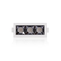 Obrázek pro produkt Vestavné LED svítidlo PIXEL X3 9 W 220-240 V 3000 K stmívatelné 36° Ra90 bílé - TLG