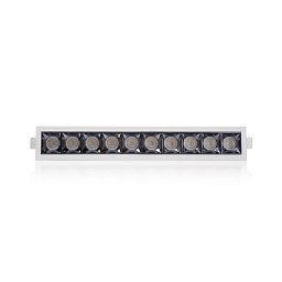 Obrázek pro produkt Vestavné LED svítidlo PIXEL 10x 25 W 220-240 V 3000 K stmívatelné 36° Ra90 bílé - TLG