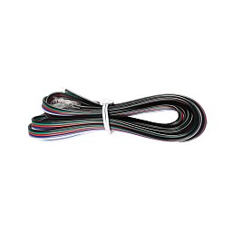 Obrázek pro produkt Napájecí kabel pro LED pásek COB s 200 cm kabelem IP20 5pin RGBW 12mm PCB 2x - TLG