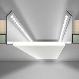 Obrázek pro produkt Kryt pro profil ADD 120mm plochý - TLG