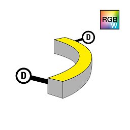 Obrázek pro produkt Napájení pro NeonFlex 24V Side-Bend RGBW D - TLG