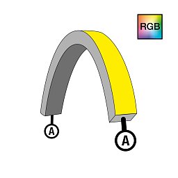 Obrázek pro produkt Napájení pro NeonFlex 24V Top-Bend RGB A - TLG