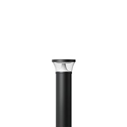 Obrázek pro produkt LED venkovní sloupkové svítidlo Faro 475mm Bollard černé 2323lm 2700/3200/4000K Ra80 nastavitelná intenzita IP66 360 - TLG