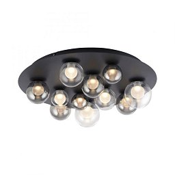 Obrázek pro produkt LED stropní svítidlo PURE Popup, mystická šedá, stmívatelné, dálkový ovladač, paměťová funkce, 2200-5000K - PAUL NEUHAUS