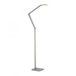 Obrázek pro produkt LED stojací svítidlo SAMSKY, stříbrná, stmívatelné, nastavitelná výška, CCT nastavení teploty barvy, 2700-5000K - PAUL NEUHAUS