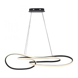 Obrázek pro produkt LED závěsné svítidlo TWIST, černá, nastavitelná výška, stmívatelné, paměťová funkce, SimplyDim, 2700K - PAUL NEUHAUS