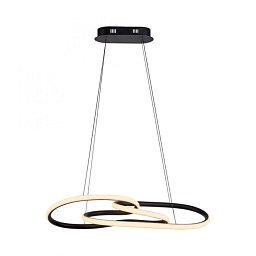 Obrázek pro produkt LED závěsné svítidlo TWIST, černá, nastavitelná výška, paměťová funkce, SimplyDim, 2700K - PAUL NEUHAUS