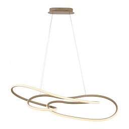 Obrázek pro produkt LED závěsné svítidlo TWIST, písková, stmívatelné vypínačem, nastavitelná výška, SimplyDim, 2700K - PAUL NEUHAUS