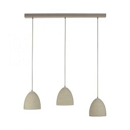 Obrázek pro produkt Kolekce Schöner Wohnen závěsné svítidlo TRAVENTA, písková barva, 3-ramenné - JUST LIGHT