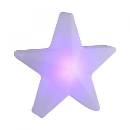 Obrázek pro produkt LED bateriové svítidlo AKKU-STAR, bílá, velké, venkovní IP44, nabíjecí přes USB, RGB/6000K - JUST LIGHT