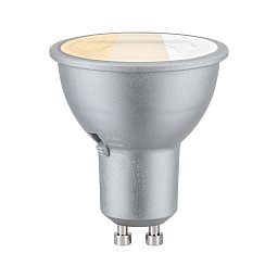 Obrázek pro produkt Standard 230V LED reflektor GU10 Dip Switch 6,9W 2700 - 4000K matný chrom - PAULMANN
