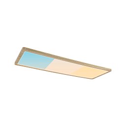 Obrázek pro produkt LED Panel Atria Shine White Select IP44 hranaté 560x200mm 15,2W 3000 - 6500K design dřevo - PAULMANN