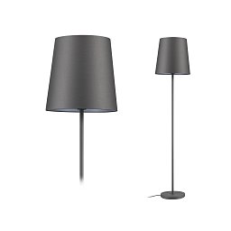 Obrázek pro produkt Stojací svítidlo Stellan II E27 max. 20W šedá kov/látka - PAULMANN