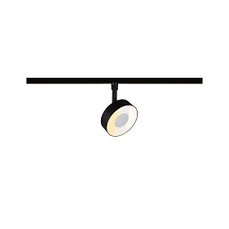 Obrázek pro produkt URail lištový spot Circle 5W 2700 - 4000K stmívatelné 230V černá mat - PAULMANN