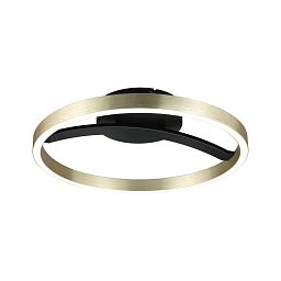 Obrázek pro produkt LED stropní svítidlo 3-krokové-stmívatelné Melira 2700K 230V 24W černá mat/zlatá - PAULMANN