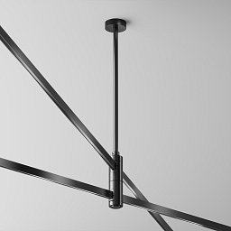 Obrázek pro produkt Upevnění ke stropu dvojité střední 300 mm pro magnetickou lištu 24 V Flarity TRA158C-D1-B - MAYTONI