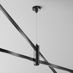 Obrázek pro produkt Dvojitý lankový závěs pro magnetickou lištu 24 V Flarity TRA157SW-D1-B - MAYTONI