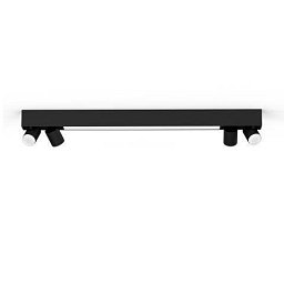 Obrázek pro produkt Hue 50607/30/P7 Hue WACA Centris stropní LED svítidlo 1x40W+GU10 4x5,7W 4200lm 2000-6500K RGB IP20 černá - PHILIPS