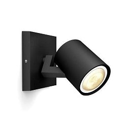 Obrázek pro produkt Hue WA Runner bodové LED svítidlo GU10 5W 350lm 2200-6500K IP20 černá - PHILIPS
