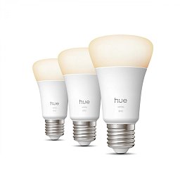 Obrázek pro produkt Hue W 810 smart žárovka A60 E27, 7W, 810lm, teplá bílá (3 ks) - PHILIPS