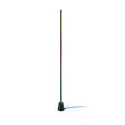 Obrázek pro produkt WiZ Floor LED stojací lampa, 2700-5500K, 1,4m, nastavitelná barva světla, černá, RGB - PHILIPS