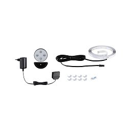 Obrázek pro produkt LED Strip Akustický Panel základní sada 2,4m 3000K černá - PAULMANN
