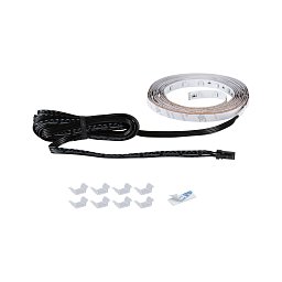 Obrázek pro produkt LED Strip Akustický Panel prodloužení 2,4m RGB černá - PAULMANN