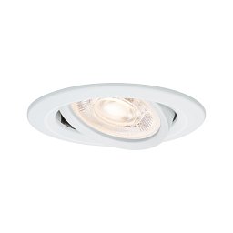 Obrázek pro produkt LED vestavné svítidlo 3-krokové-stmívatelné Nova GU10 Flat výklopné 4,9W 230V stmívatelné 2700K bílá mat - PAULMANN