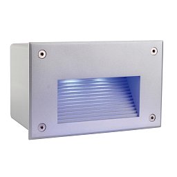 Nástěnné zápustné svítidlo LED Side 3 stříbrná LED RGB - LIGHT IMPRESSIONS Obrázek pro produkt Nástěnné zápustné svítidlo LED Side 3 stříbrná LED RGB - LIGHT IMPRESSIONS