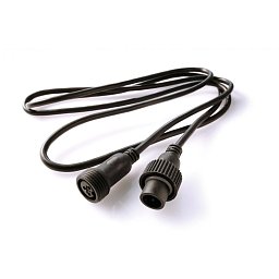XLR kabel 3-pólový Male/Female Outdoor černý 500 cm - LIGHT IMPRESSIONS Obrázek pro produkt XLR kabel 3-pólový Male/Female Outdoor černý 500 cm - LIGHT IMPRESSIONS