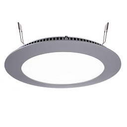 Kapego LED Panel 12W LED 4000K stříbrná 350mA - LIGHT IMPRESSIONS Obrázek pro produkt Kapego LED Panel 12W LED 4000K stříbrná 350mA - LIGHT IMPRESSIONS