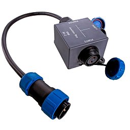 Venkovní rozdělovník Weipu dvojitý kabel 30cm 2- pólový IP67 2 - LIGHT IMPRESSIONS Obrázek pro produkt Venkovní rozdělovník Weipu dvojitý kabel 30cm 2- pólový IP67 2 - LIGHT IMPRESSIONS