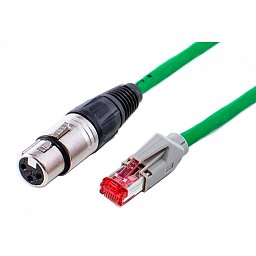 Adaptér z kabelu CAT5 na XLR FEMALE - LIGHT IMPRESSIONS Obrázek pro produkt Adaptér z kabelu CAT5 na XLR FEMALE - LIGHT IMPRESSIONS