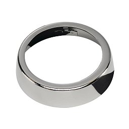 Obrázek pro produkt Dekorativní kroužek 51 mm chrom - BIG WHITE (SLV)