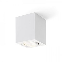 VÝPRODEJ VZORKU MAYO čtvercová výklopná přisazená bílá 230V/700mA LED 9W 2700K - RED - DESIGN RENDL Obrázek pro produkt VÝPRODEJ VZORKU MAYO čtvercová výklopná přisazená bílá 230V/700mA LED 9W 2700K - RED - DESIGN RENDL