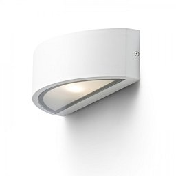 Obrázek pro produkt Venkovní svítidlo LESA nástěnná bílá 230V E27 26W IP54 - RED - DESIGN RENDL